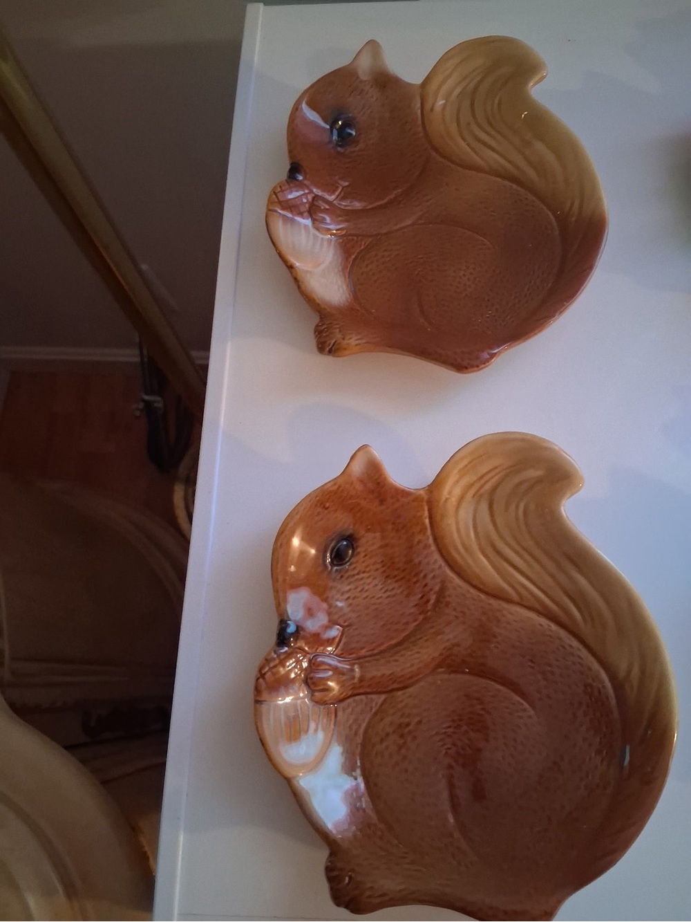 Brown Squirrel Ceramic Dish -